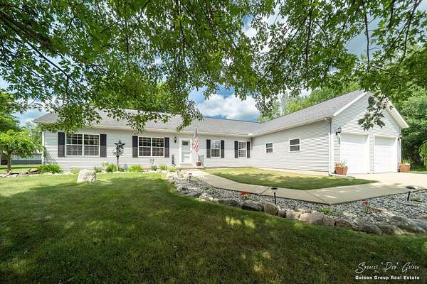 2.8 Acres of Land with Home for Sale in Belding, Michigan