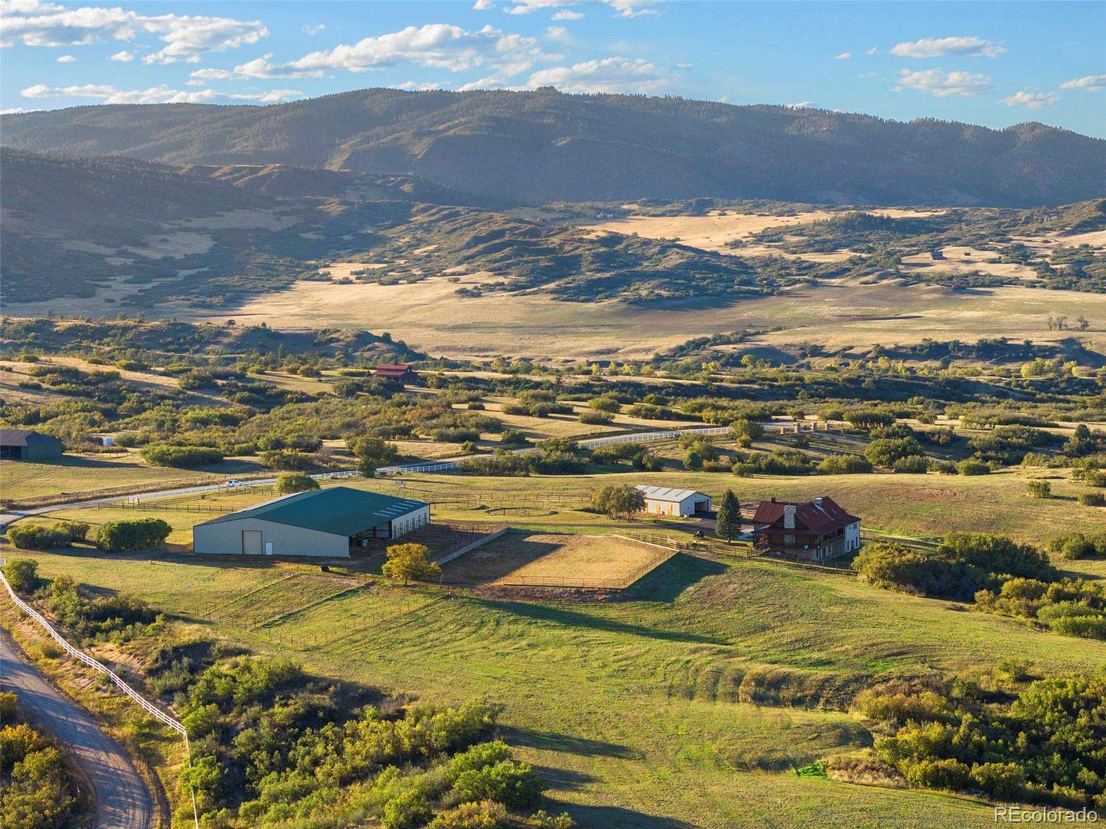 35 Acres of Land with Home for Sale in Sedalia, Colorado