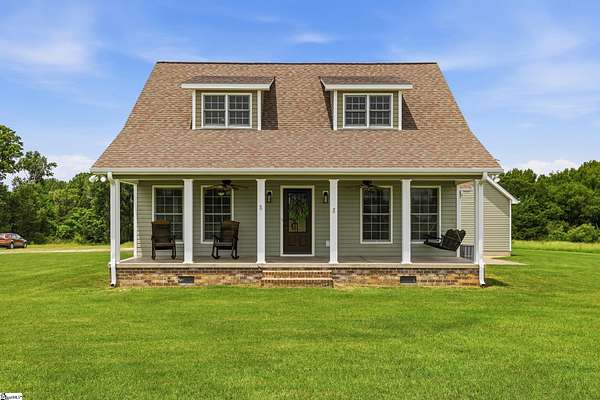 10 Acres of Land with Home for Sale in Abbeville, South Carolina