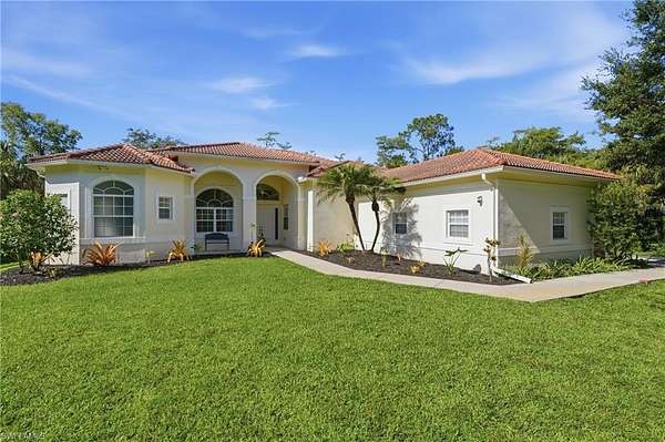 2 Acres of Land with Home for Sale in Naples, Florida