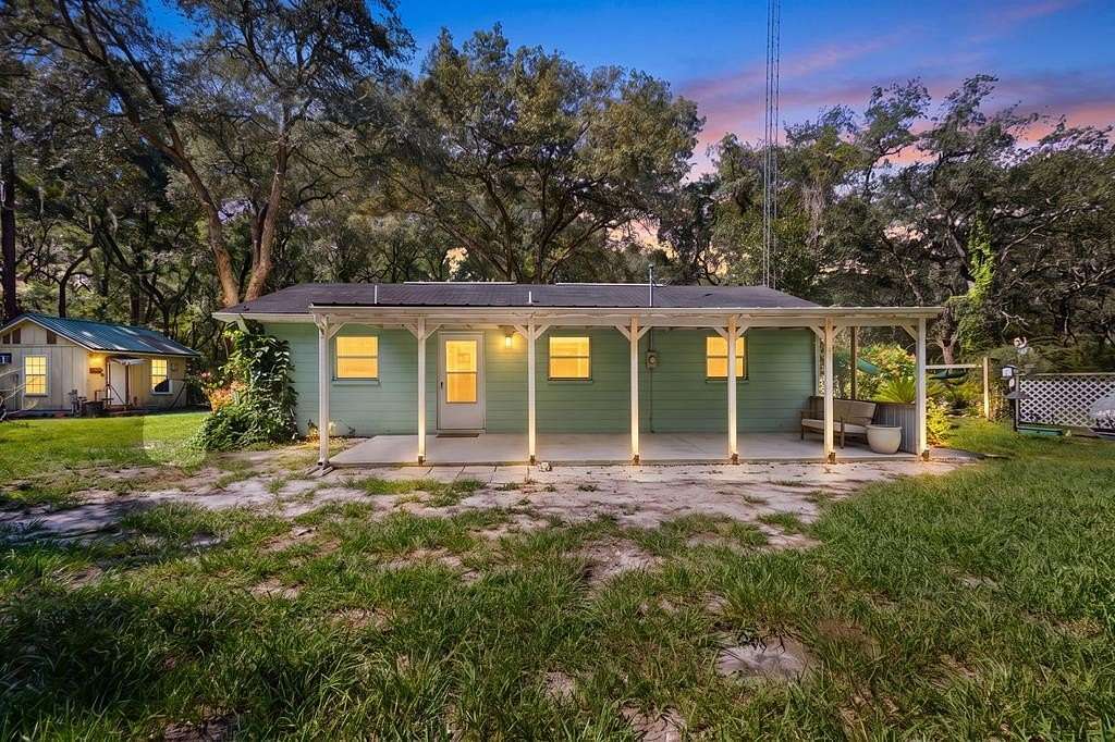 4.78 Acres of Land with Home for Sale in Chiefland, Florida
