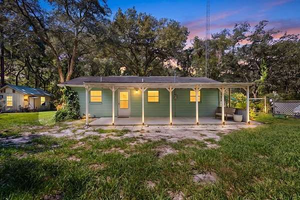 4.78 Acres of Land with Home for Sale in Chiefland, Florida