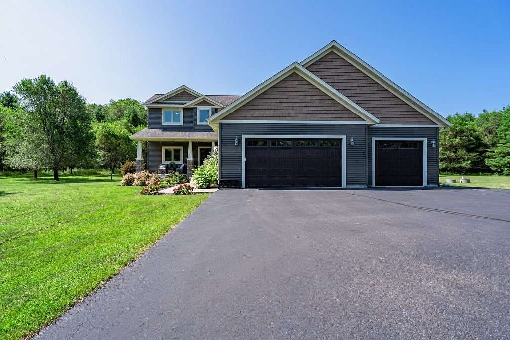 6.34 Acres of Land with Home for Sale in Elk Mound, Wisconsin