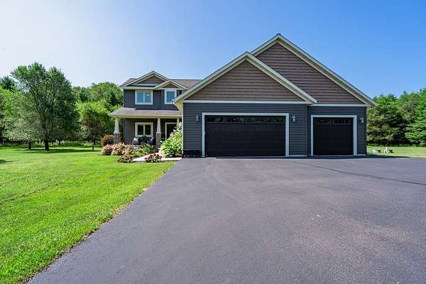 6.34 Acres of Land with Home for Sale in Elk Mound, Wisconsin