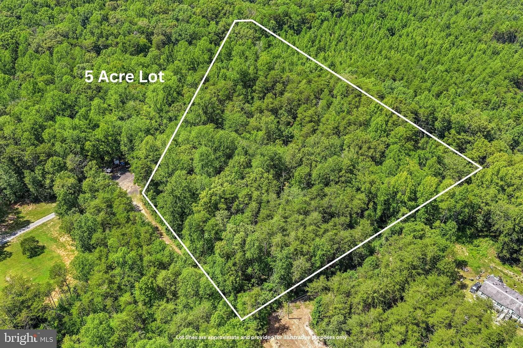 5 Acres of Residential Land for Sale in Spotsylvania, Virginia