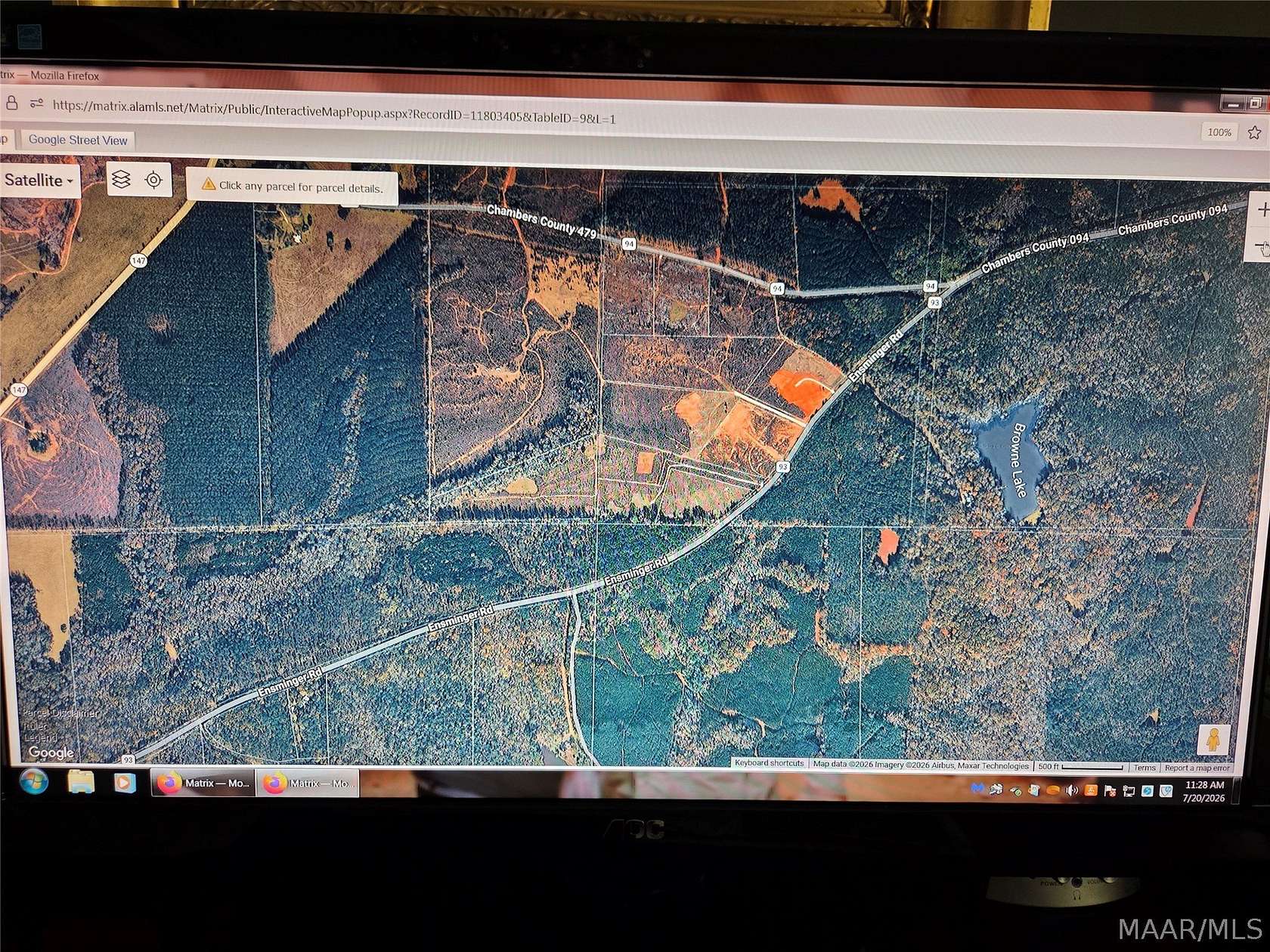 11.8 Acres of Land for Sale in Gold Hill, Alabama