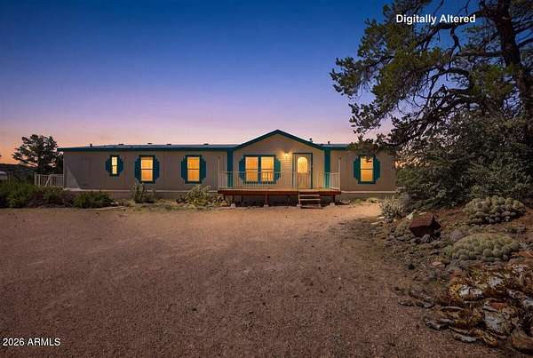 36 Acres of Land with Home for Sale in Kingman, Arizona