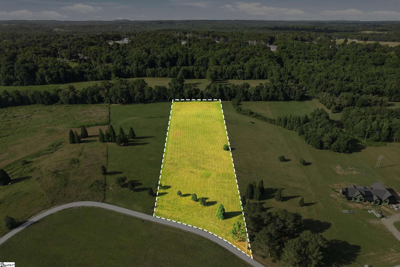 5.47 Acres of Land for Sale in Campobello, South Carolina