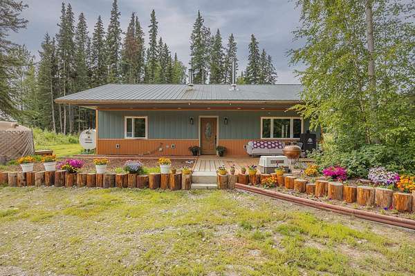 12.9 Acres of Recreational Land with Home for Sale in Salcha, Alaska