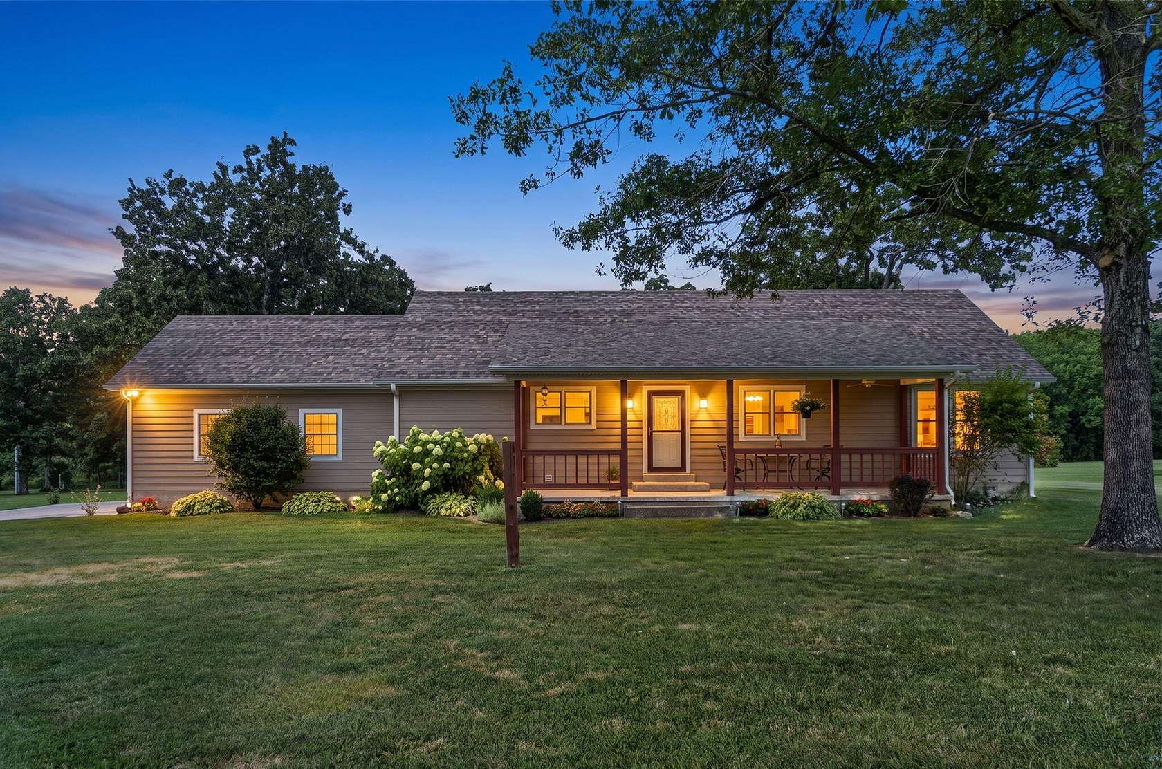15 Acres of Land with Home for Sale in Wheatland, Missouri