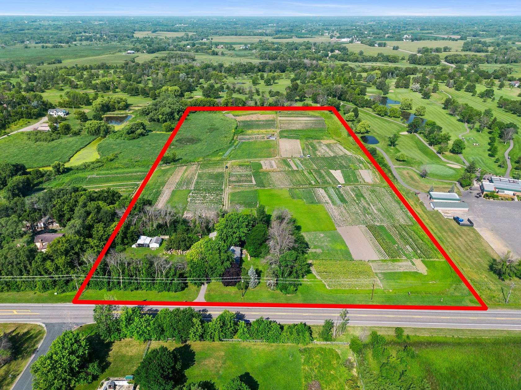 19.7 Acres of Land with Home for Sale in Corcoran, Minnesota