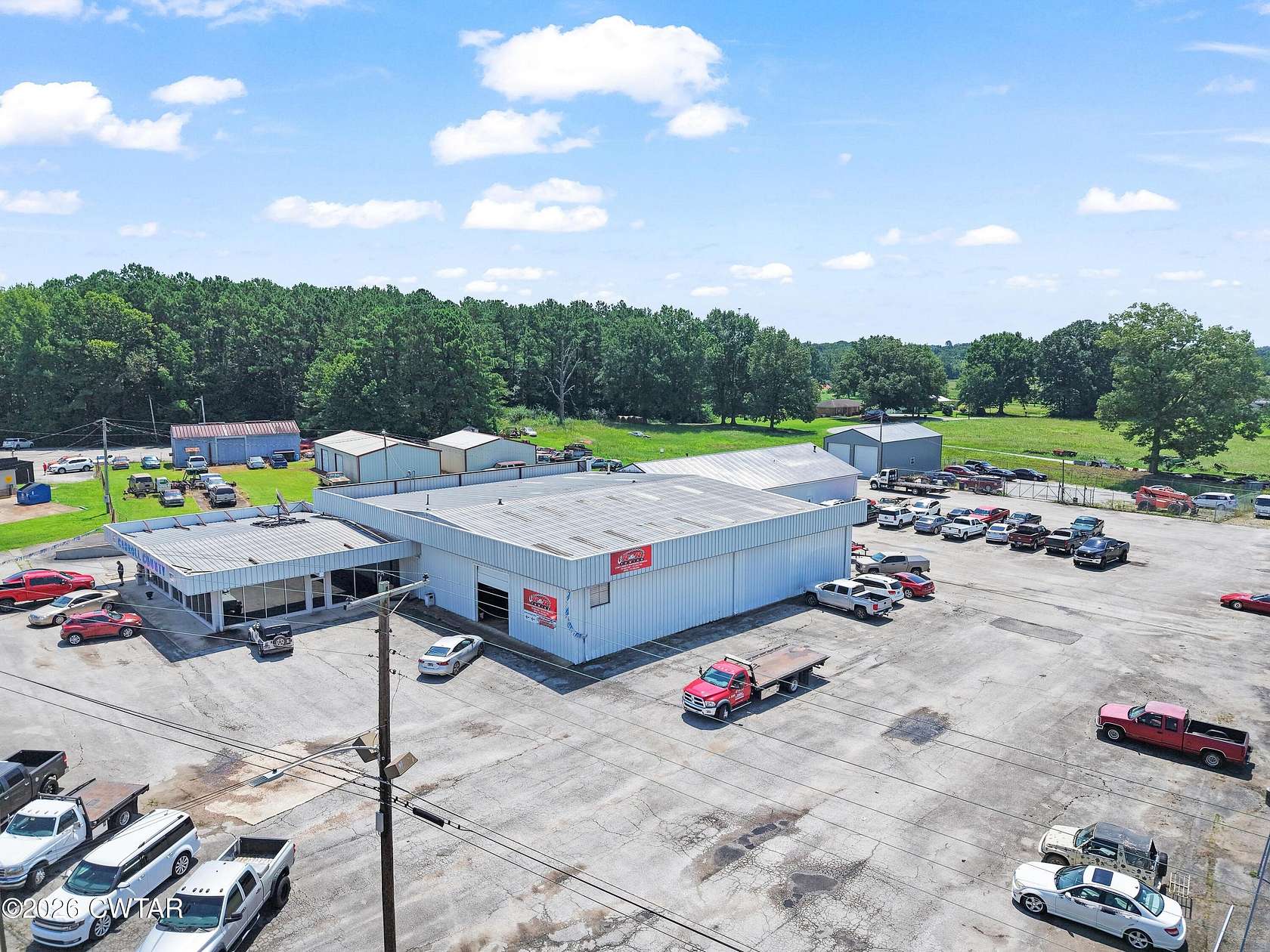 3.5 Acres of Improved Commercial Land for Sale in Huntingdon, Tennessee