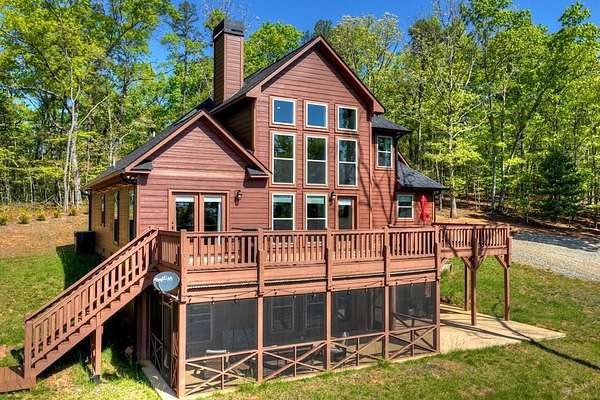 4 Acres of Land with Home for Sale in Morganton, Georgia