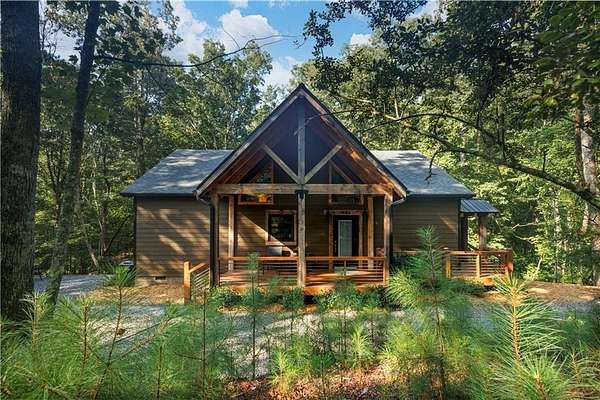 4 Acres of Land with Home for Sale in Ellijay, Georgia