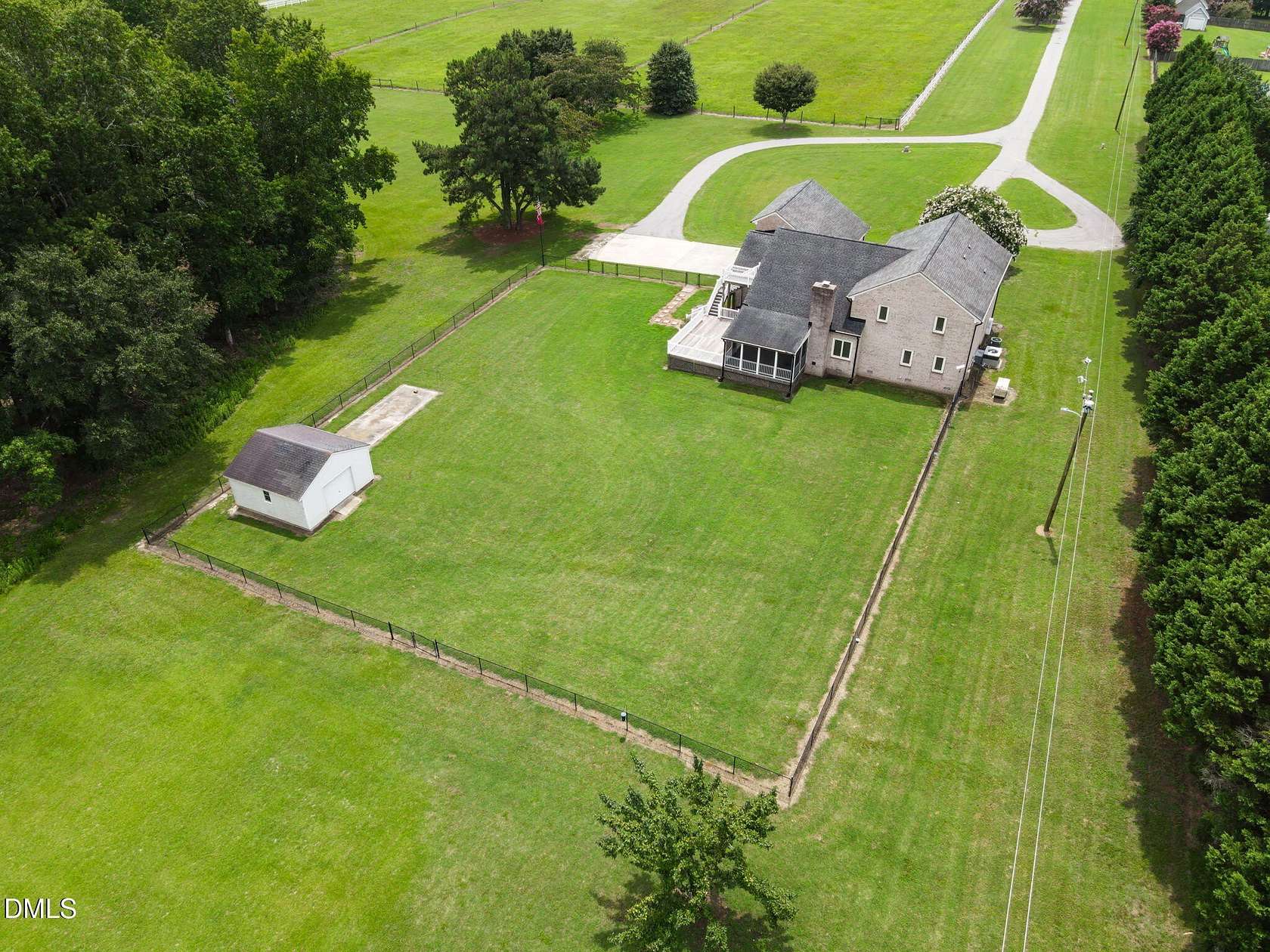 6.19 Acres of Land with Home for Sale in Nashville, North Carolina
