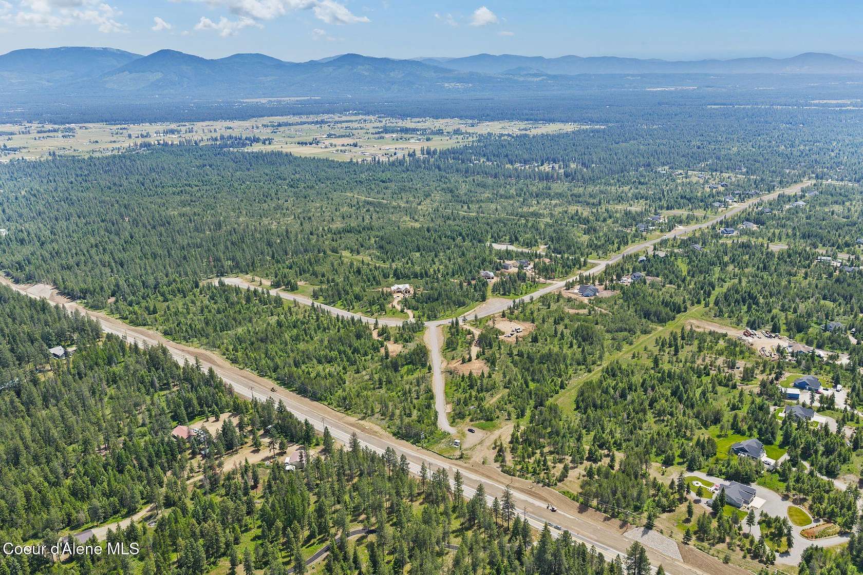 5 Acres of Land with Home for Sale in Athol, Idaho
