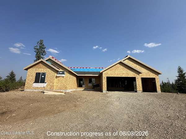 5 Acres of Land with Home for Sale in Athol, Idaho