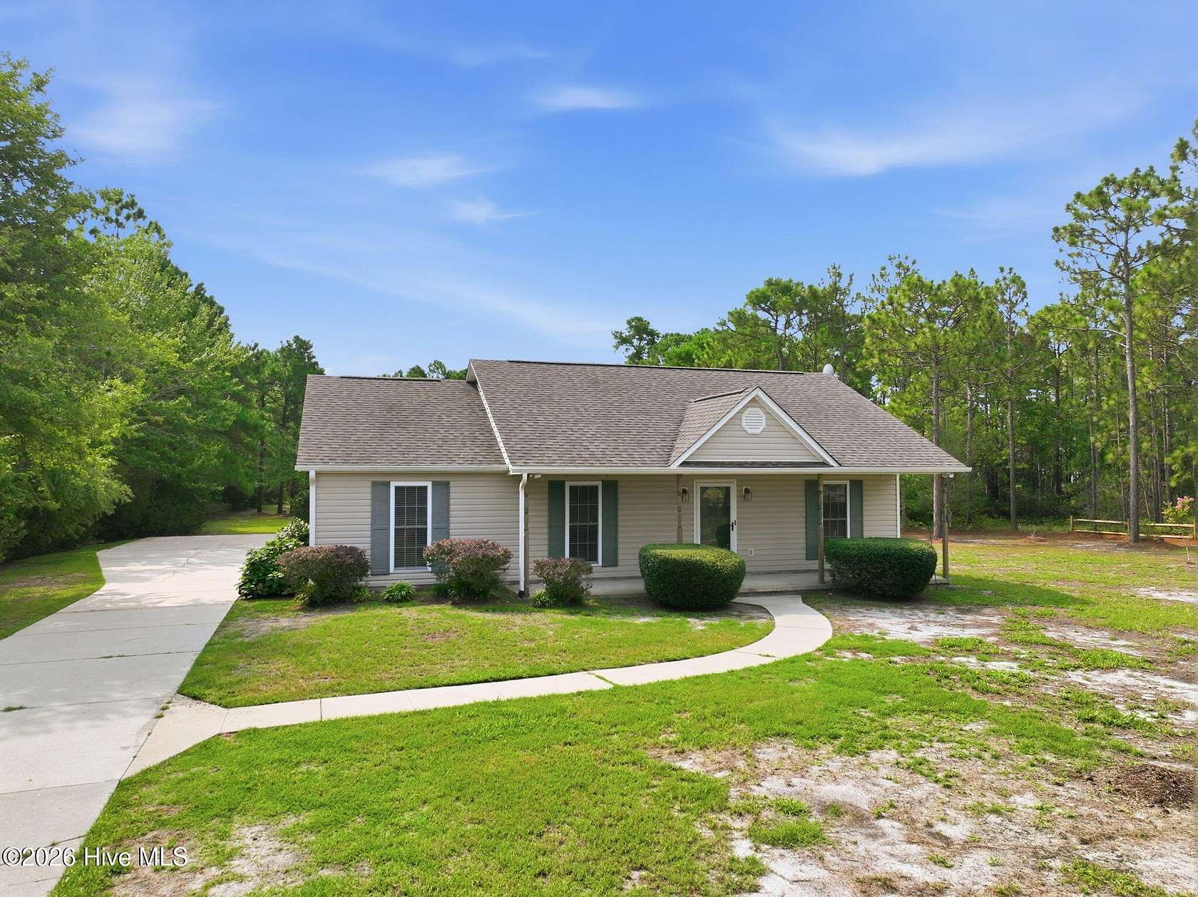 5.36 Acres of Land with Home for Sale in Newport, North Carolina