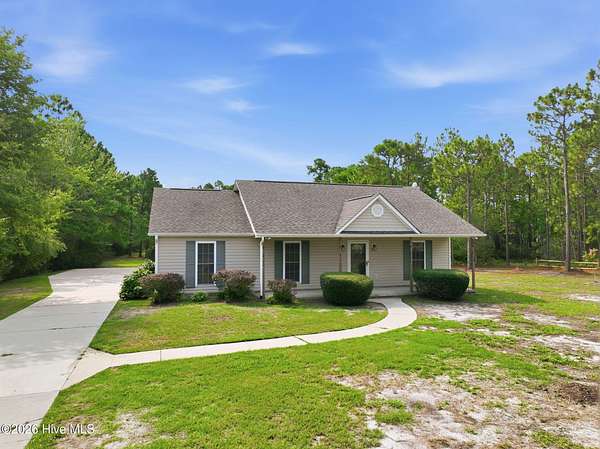 5.36 Acres of Land with Home for Sale in Newport, North Carolina