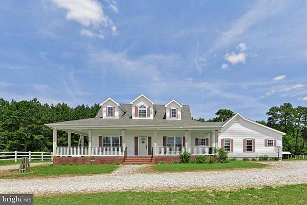 3.39 Acres of Land with Home for Sale in Delmar, Delaware