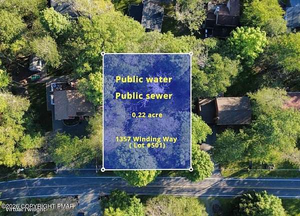0.22 Acres of Residential Land for Sale in Tobyhanna, Pennsylvania