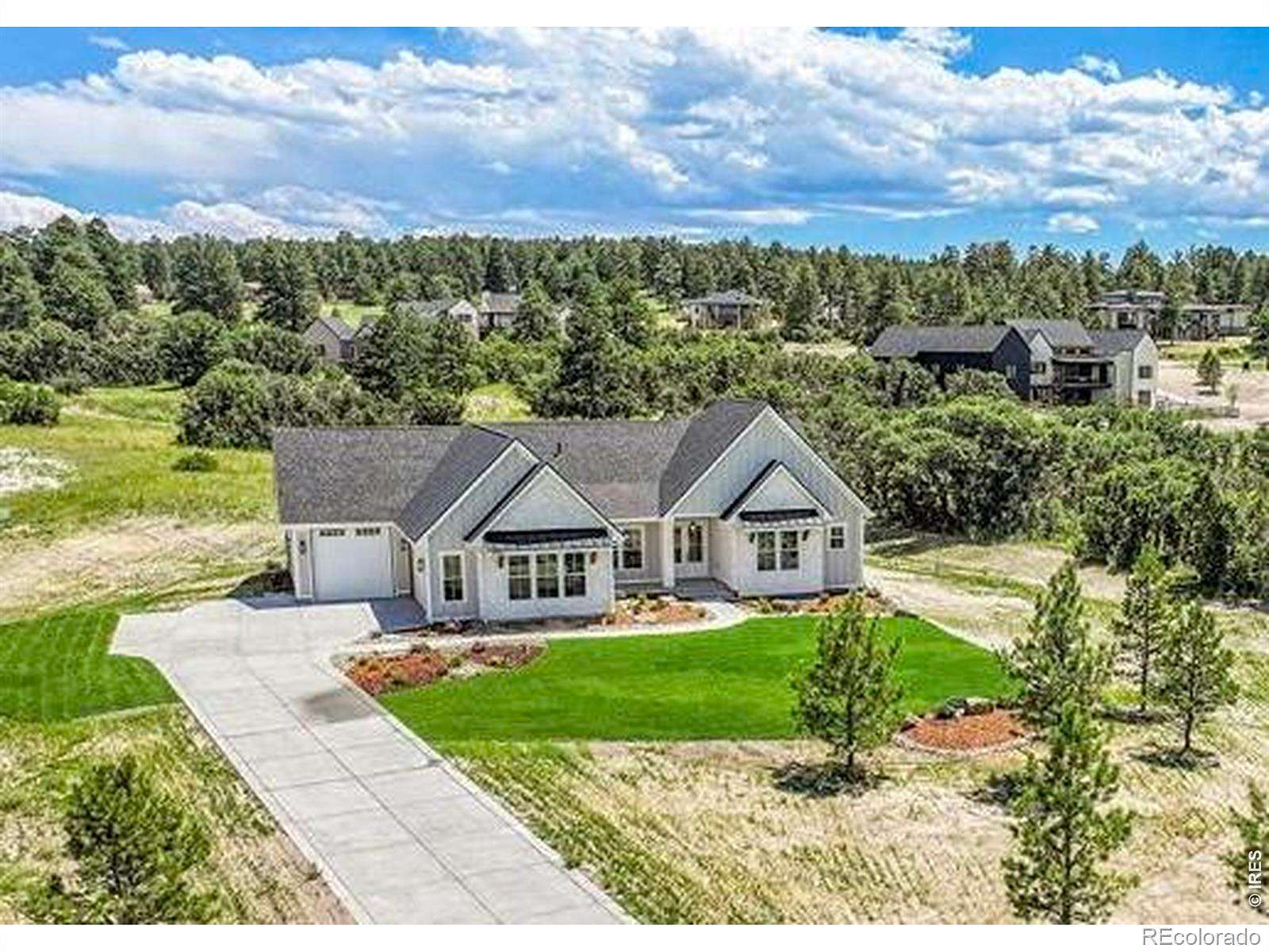 2 Acres of Land with Home for Sale in Franktown, Colorado