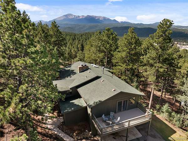 5 Acres of Land with Home for Sale in Woodland Park, Colorado