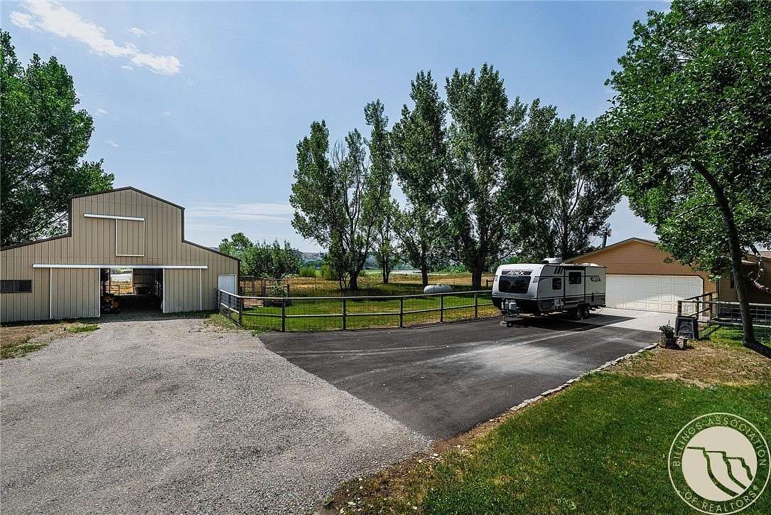 5 Acres of Land with Home for Sale in Park City, Montana