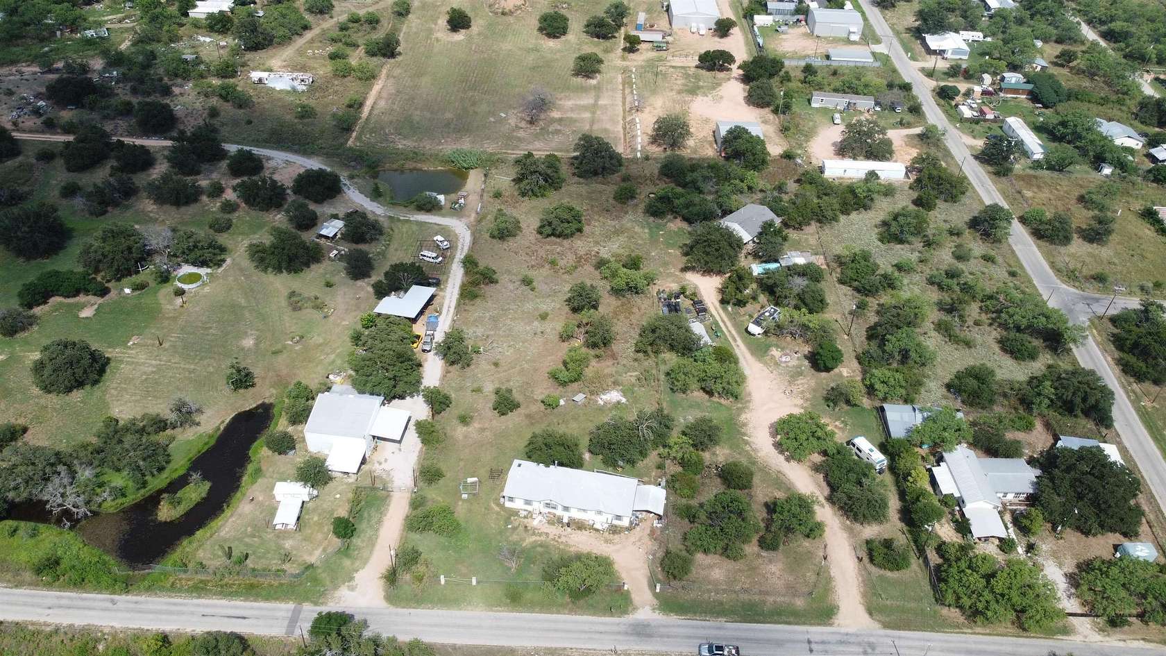 1.7 Acres of Land with Home for Sale in Kingsland, Texas
