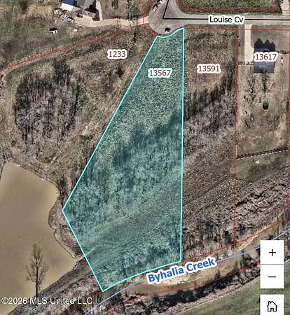 3.33 Acres of Residential Land for Sale in Byhalia, Mississippi
