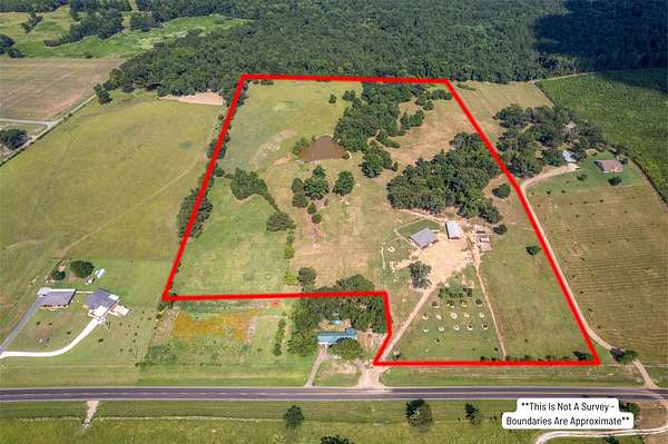 30.4 Acres of Land with Home for Sale in Naples, Texas