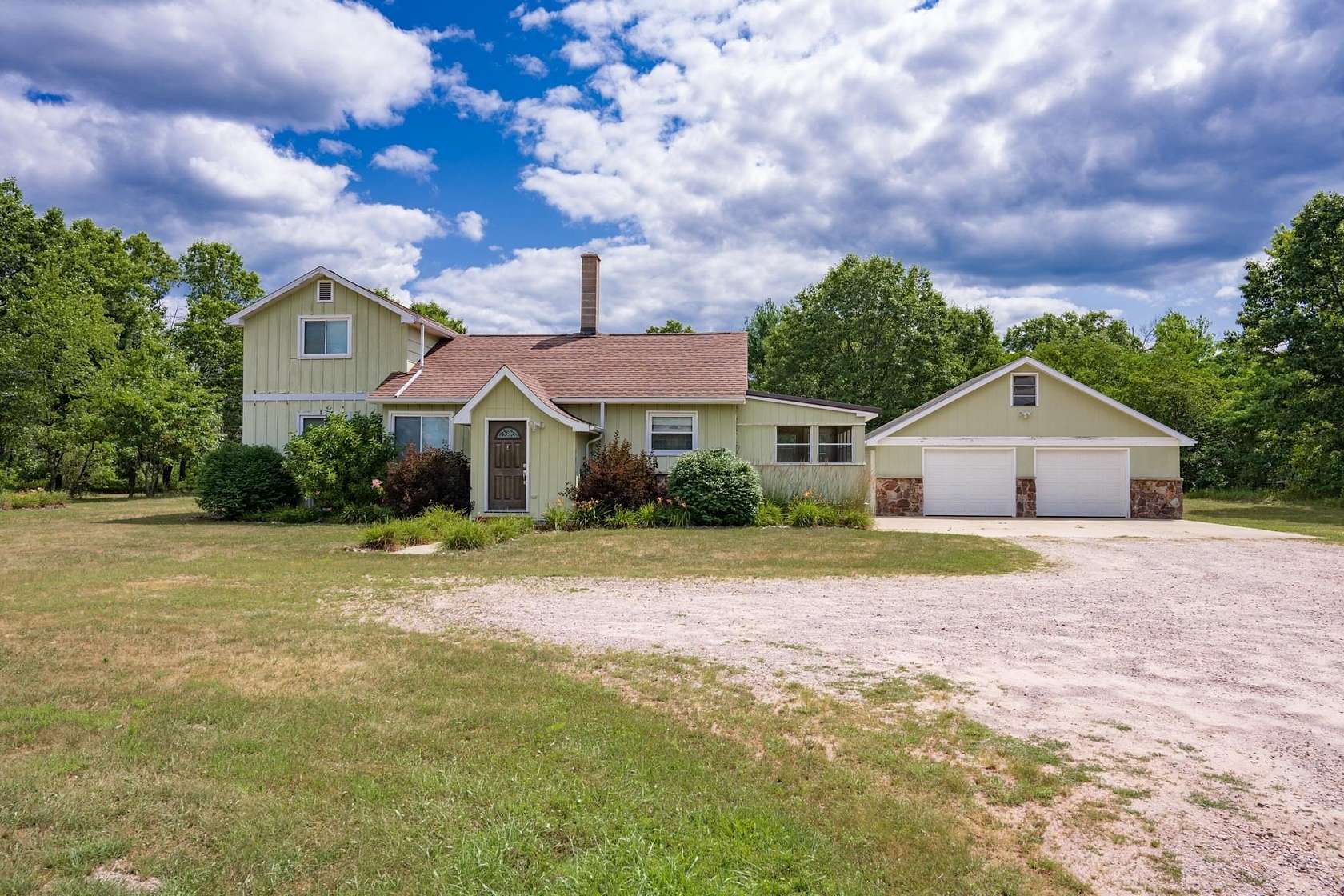 2 Acres of Land with Home for Sale in Necedah, Wisconsin