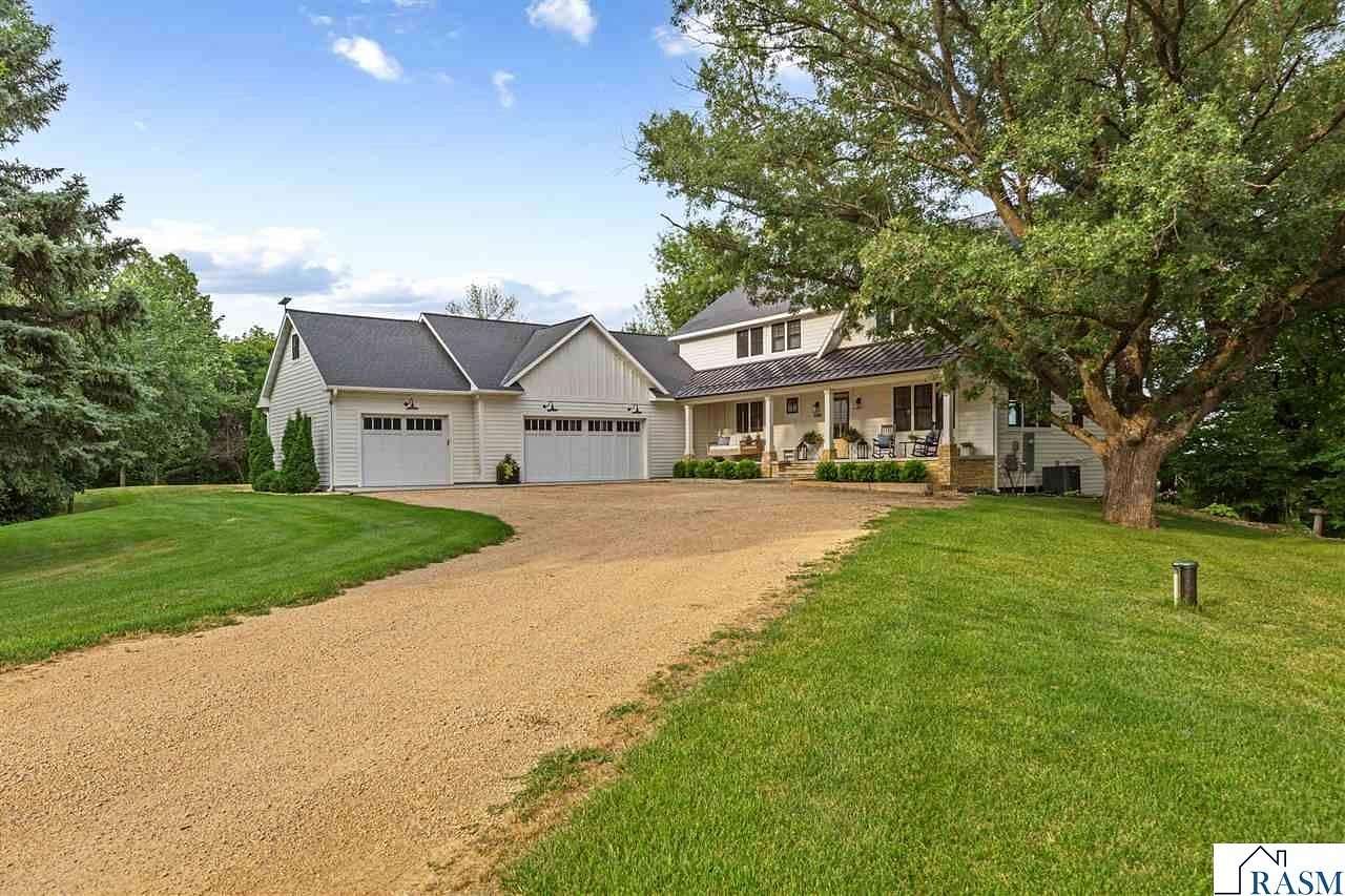 10 Acres of Land with Home for Sale in North Mankato, Minnesota