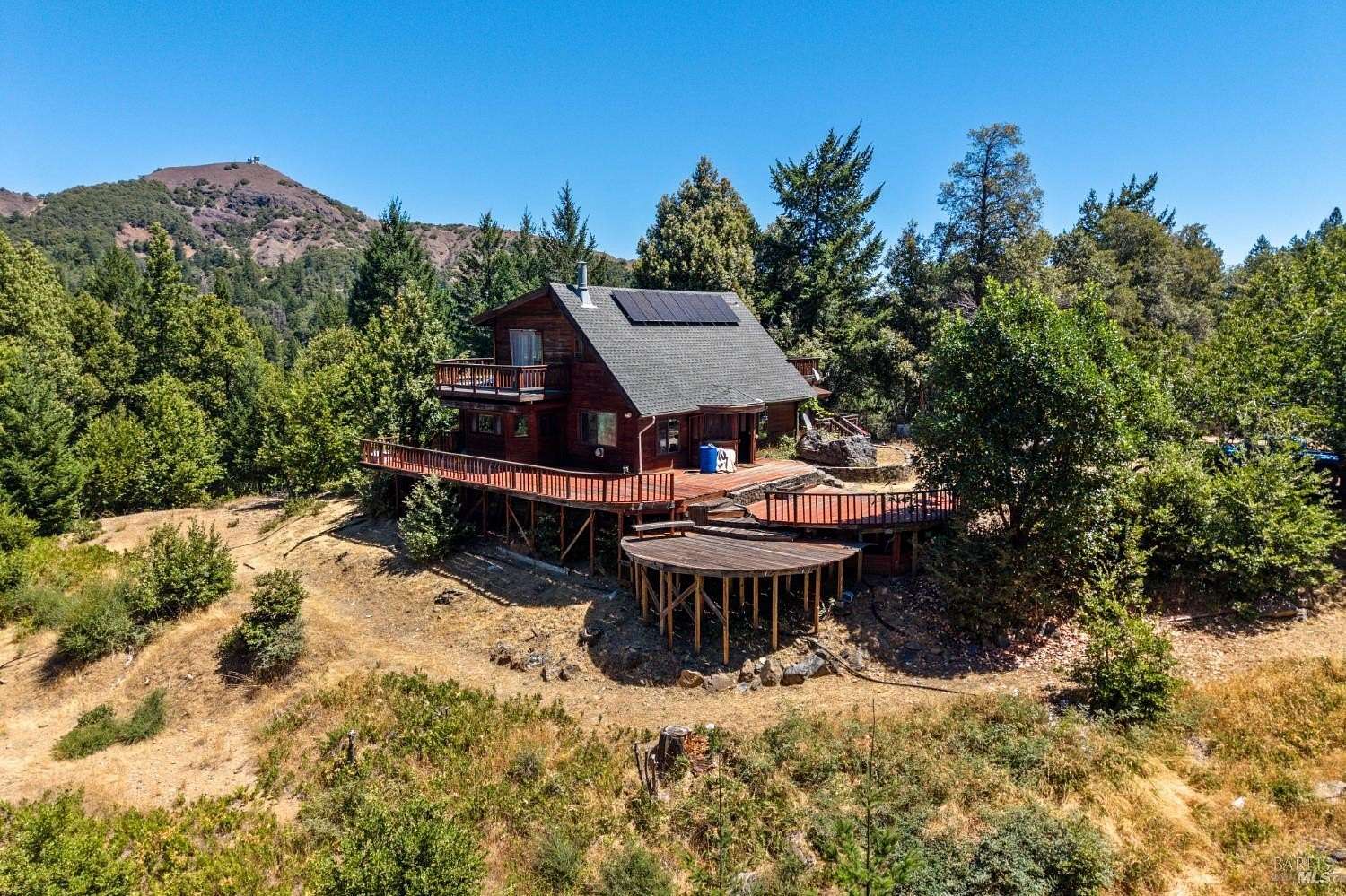 26 Acres of Recreational Land with Home for Sale in Laytonville, California