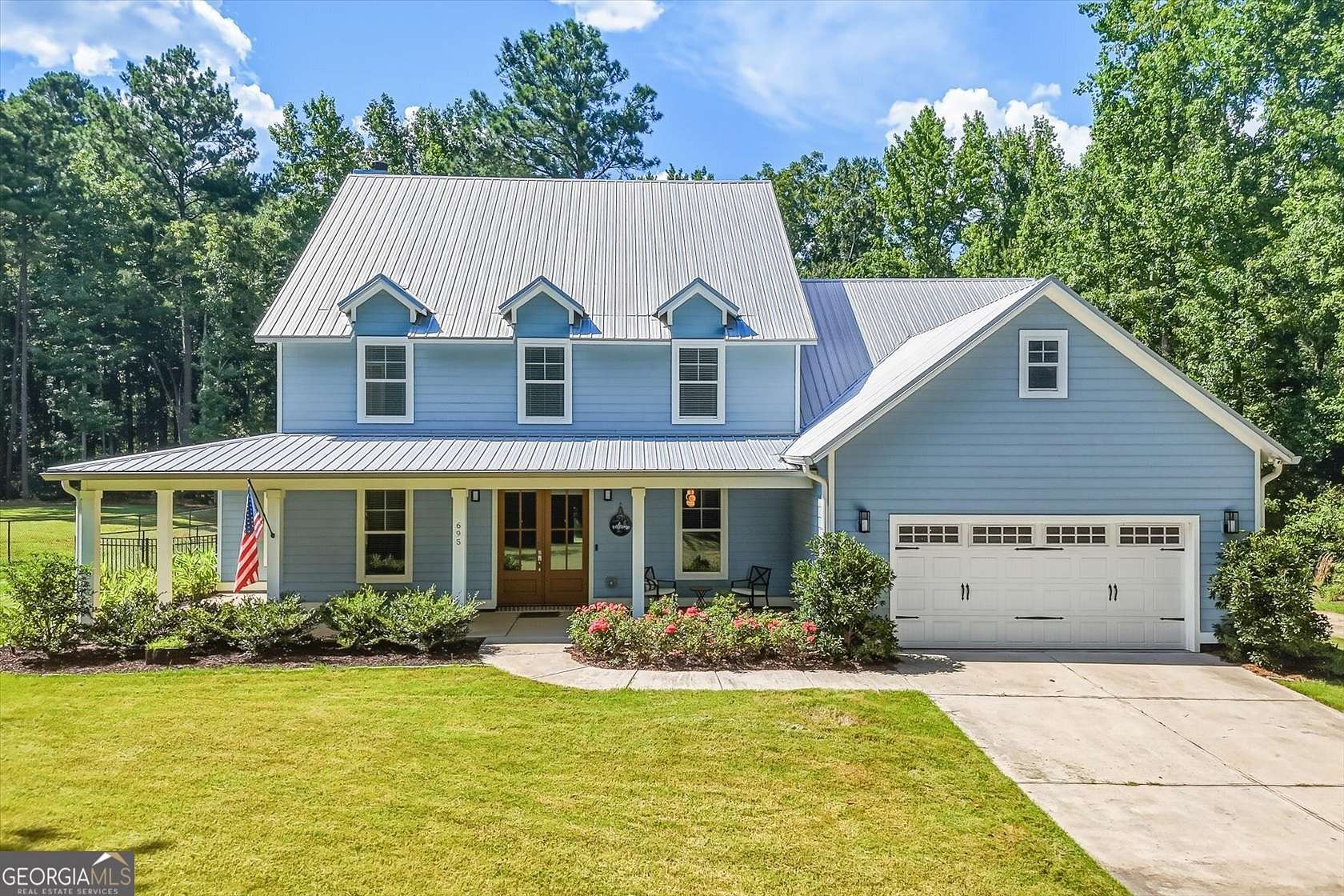 3.38 Acres of Land with Home for Sale in Winterville, Georgia