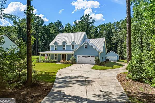 3.38 Acres of Land with Home for Sale in Winterville, Georgia