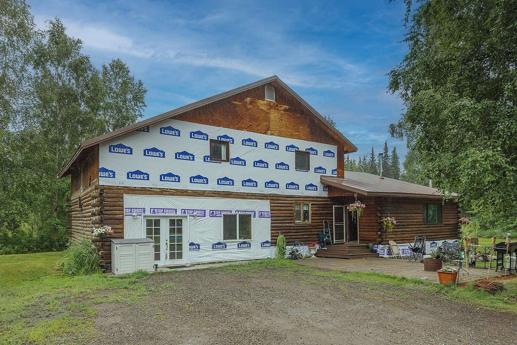 1.8 Acres of Land with Home for Sale in North Pole, Alaska