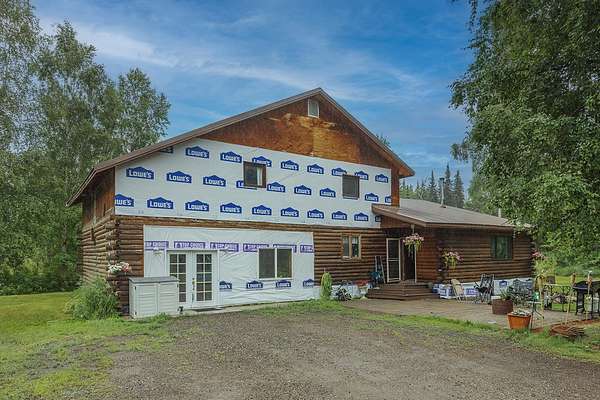 1.8 Acres of Land with Home for Sale in North Pole, Alaska