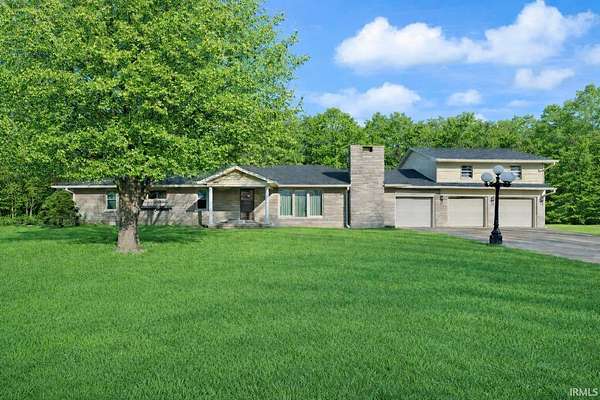 3.34 Acres of Land with Home for Sale in Corydon, Indiana