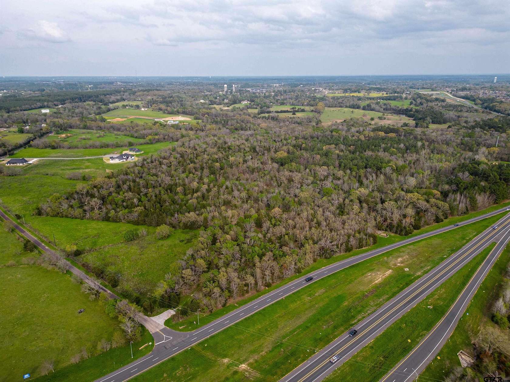 107 Acres of Mixed-Use Land for Sale in Tyler, Texas