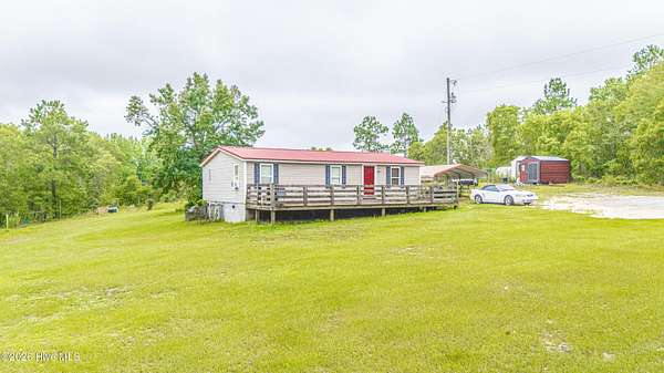 5 Acres of Land with Home for Sale in Hamlet, North Carolina