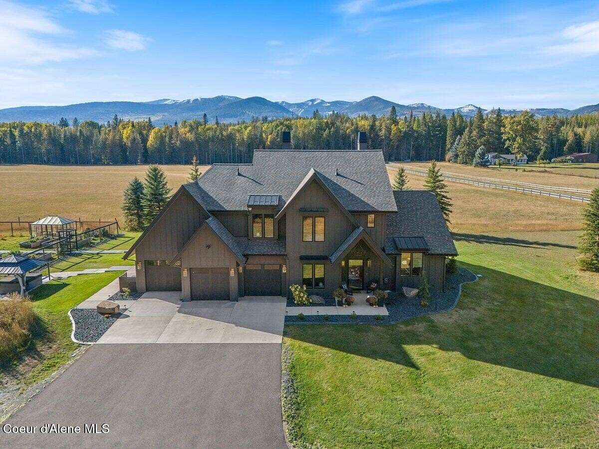 19.6 Acres of Land with Home for Sale in Sandpoint, Idaho