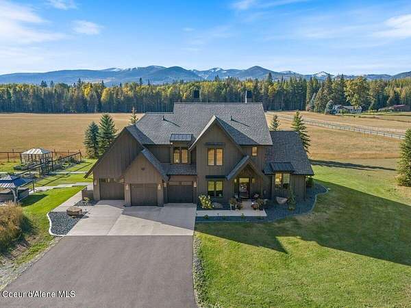 19.6 Acres of Land with Home for Sale in Sandpoint, Idaho
