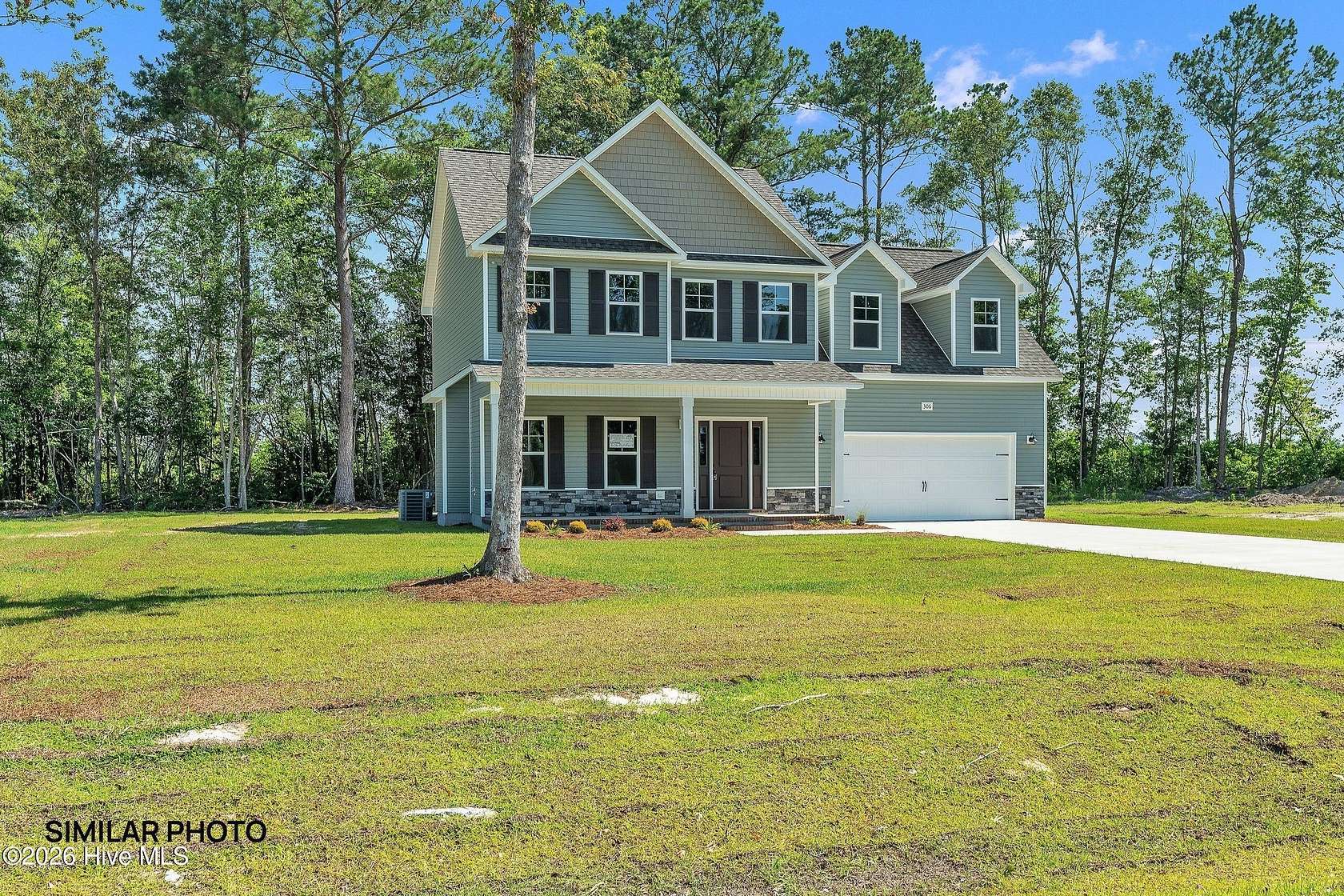 3 Acres of Land with Home for Sale in Richlands, North Carolina