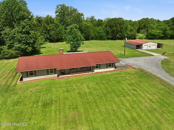 4.57 Acres of Land with Home for Sale in Beulaville, North Carolina