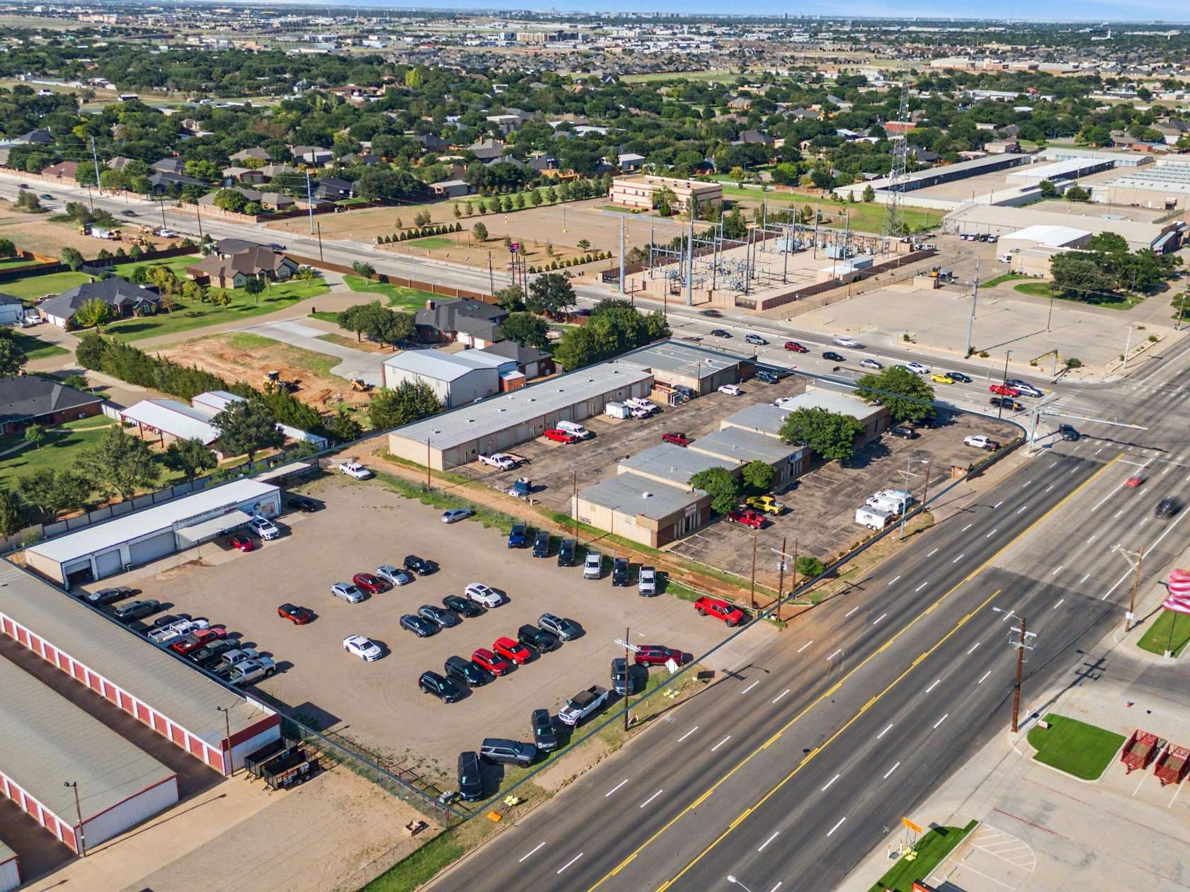 2.54 Acres of Improved Commercial Land for Sale in Lubbock, Texas