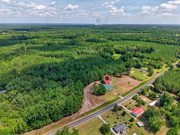 4 Acres of Land with Home for Sale in Allendale, South Carolina