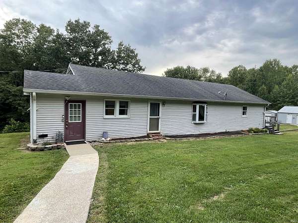 1.73 Acres of Land with Home for Sale in Shoals, Indiana