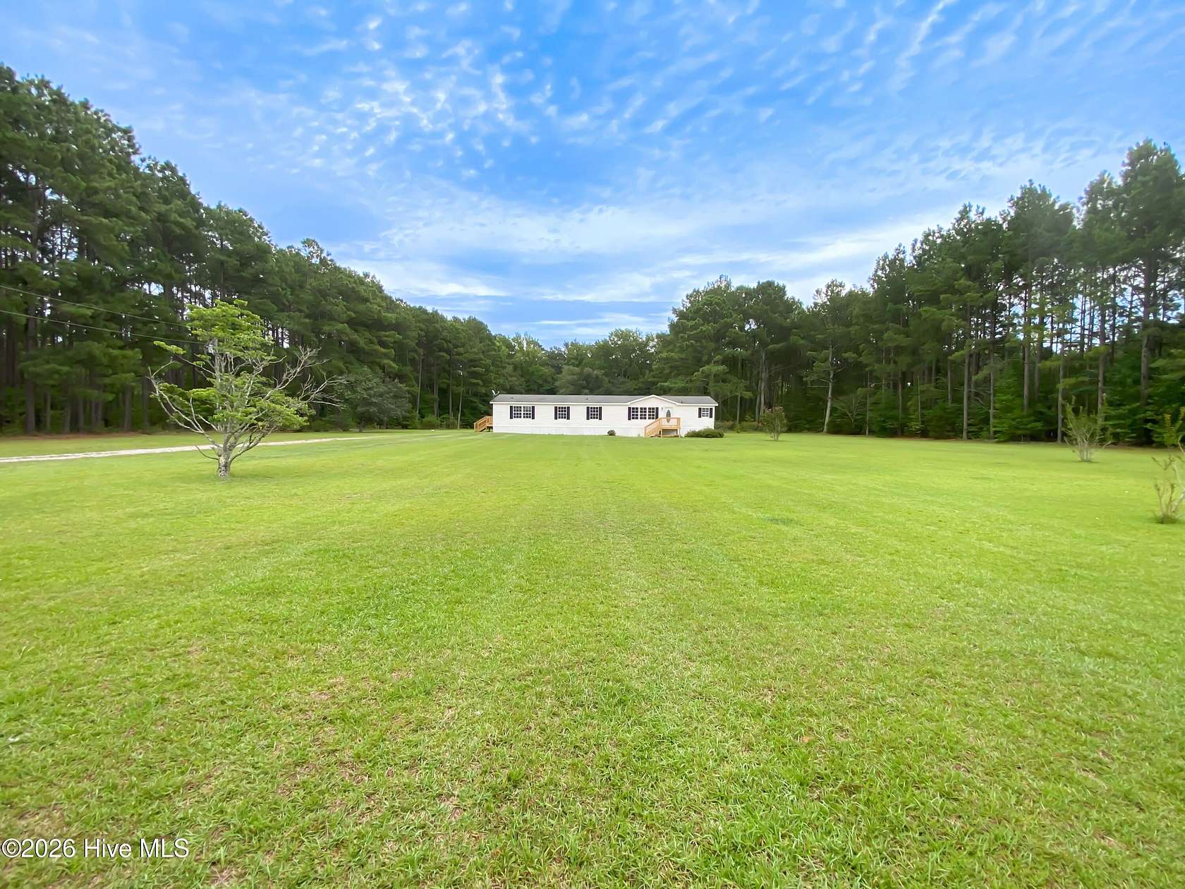 5 Acres of Land with Home for Sale in Pinetops, North Carolina