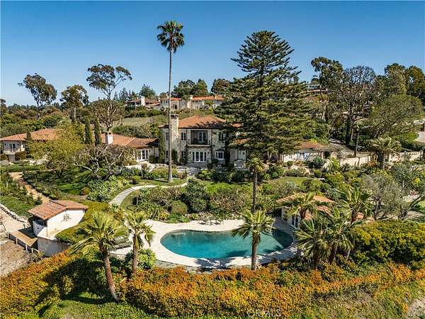 1.52 Acres of Land with Home for Sale in Palos Verdes Estates, California